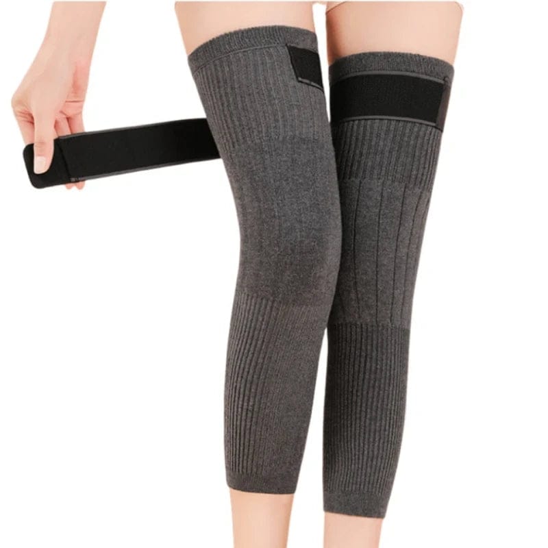 Knee Warmer Winter Thermal Pair with Straps